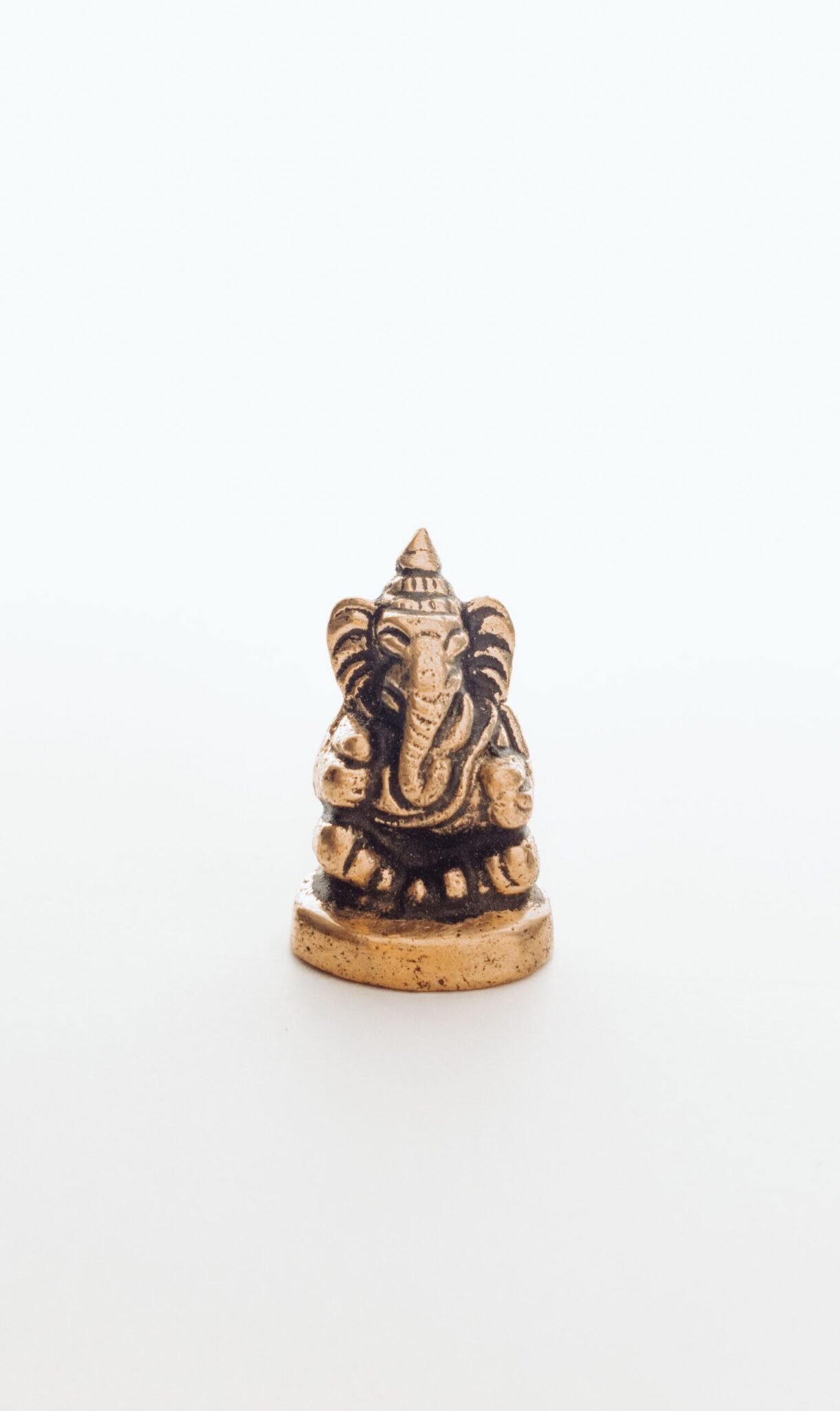 Mini ganesha latón 3cm