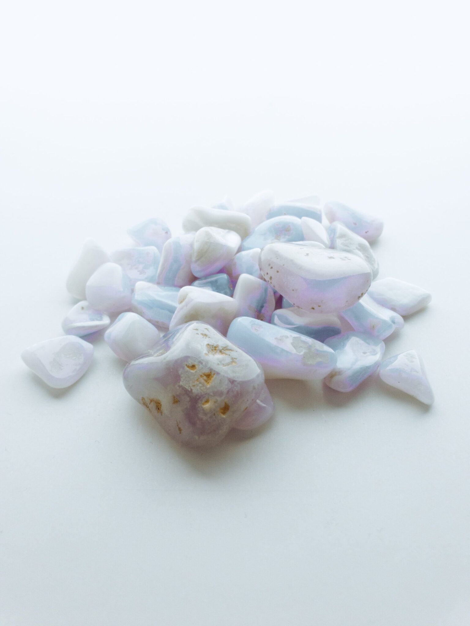 Rodado de calcedonia pequeño