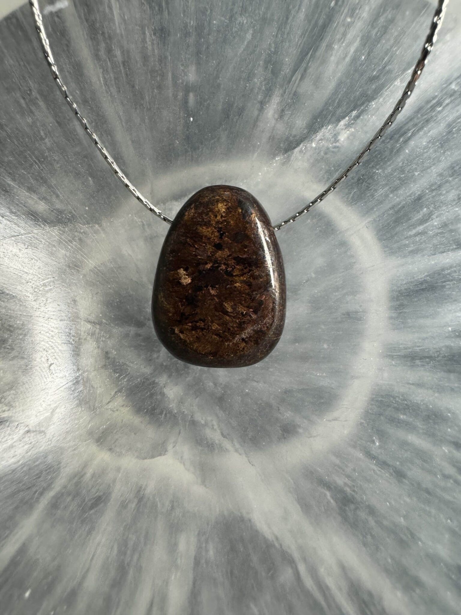 Colgante perita de broncita