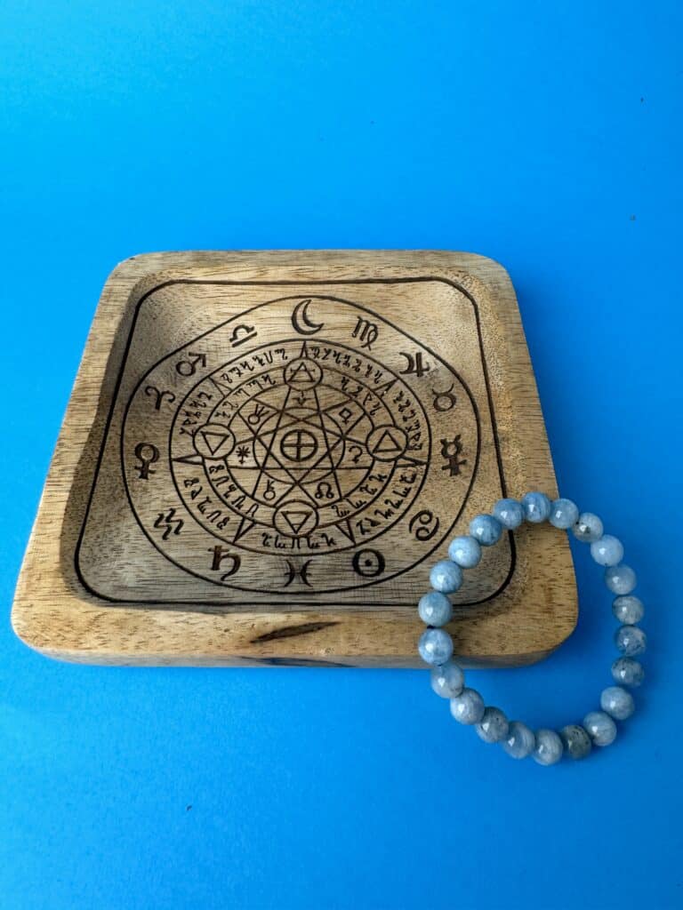 bandeja madera de consagracion cuadrada 15x15