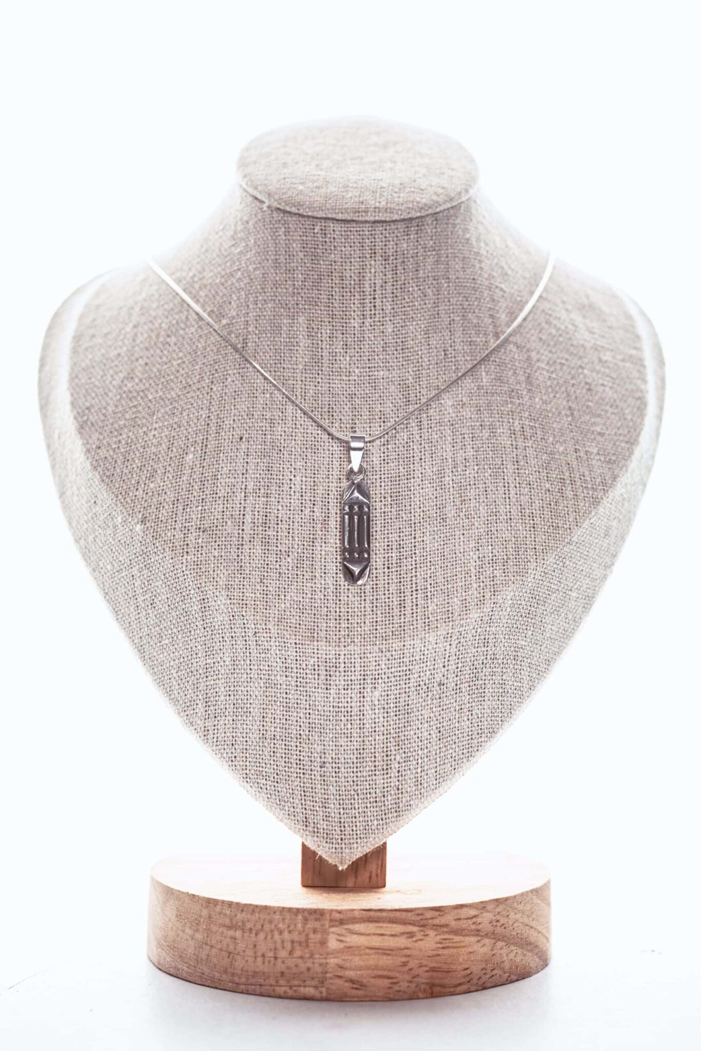 Colgante atlante plata de ley