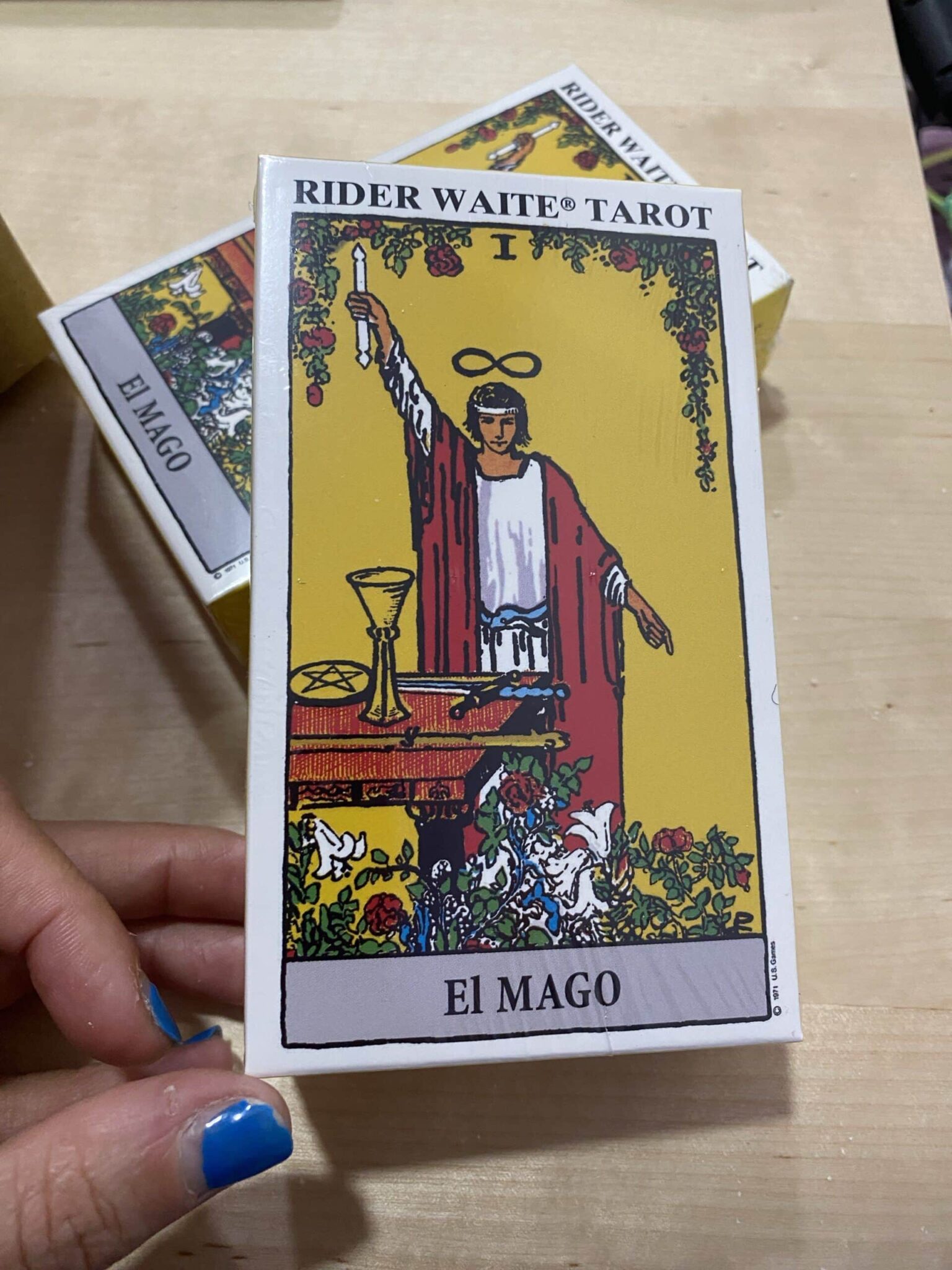 Tarot rider white clasico