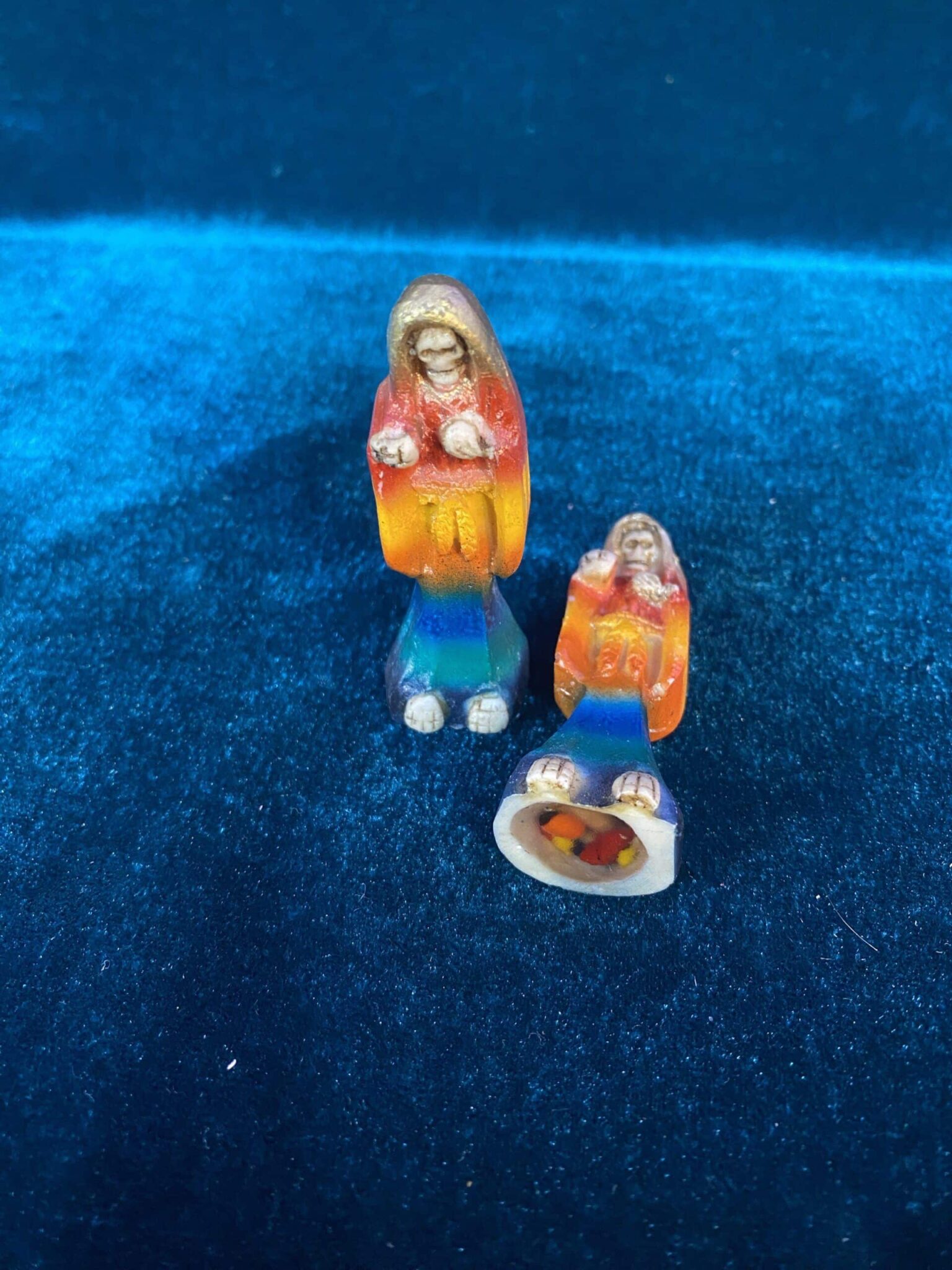 Santa muerte cargada en mexico