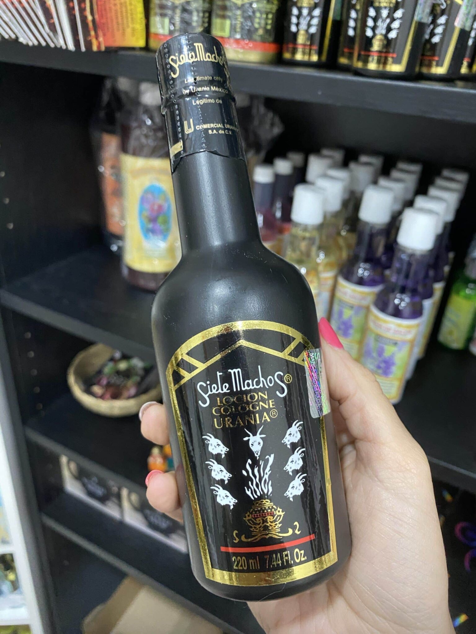 Loción 7 machos 220 ml