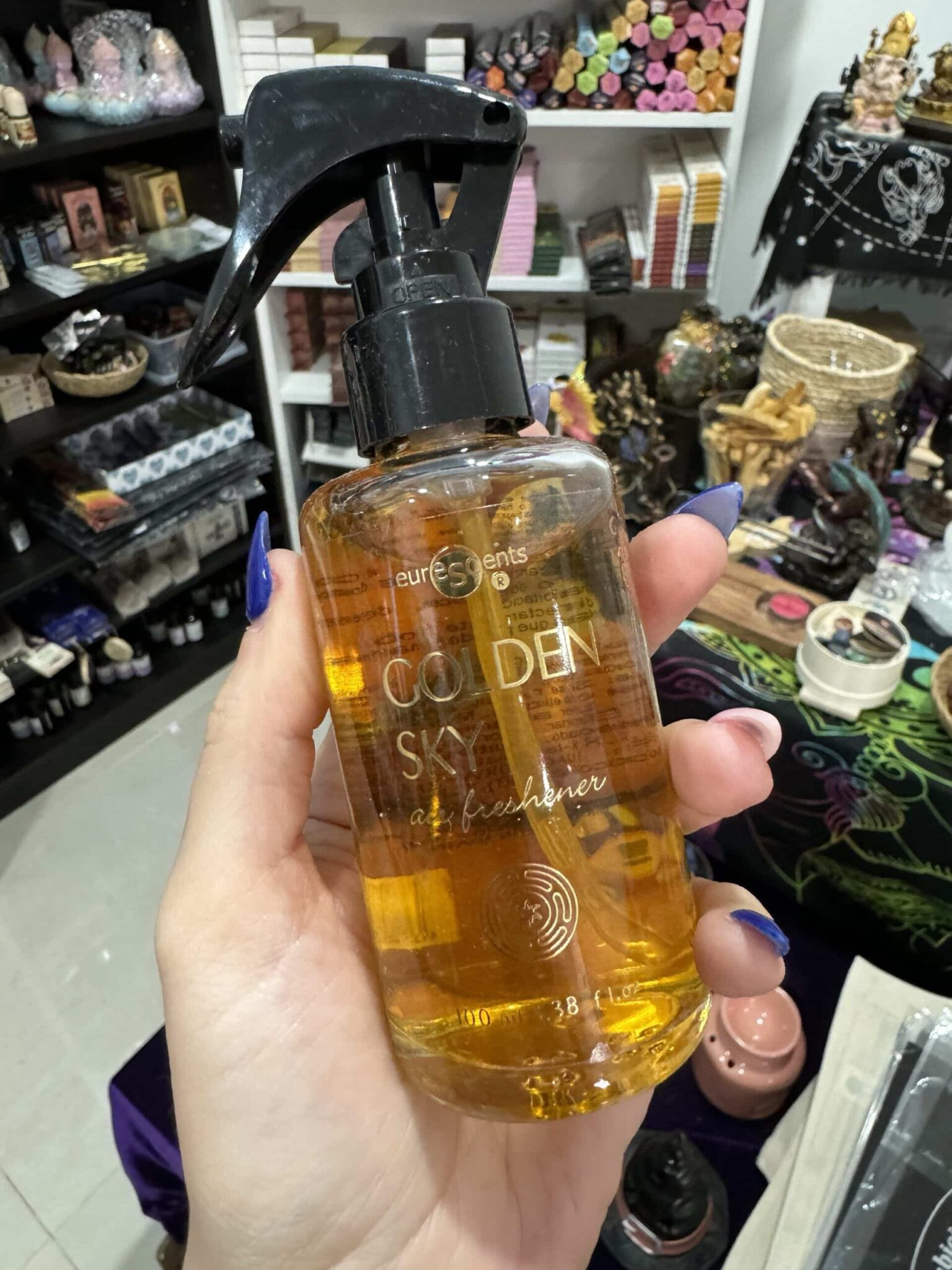 Spray hogar lluvia de oro