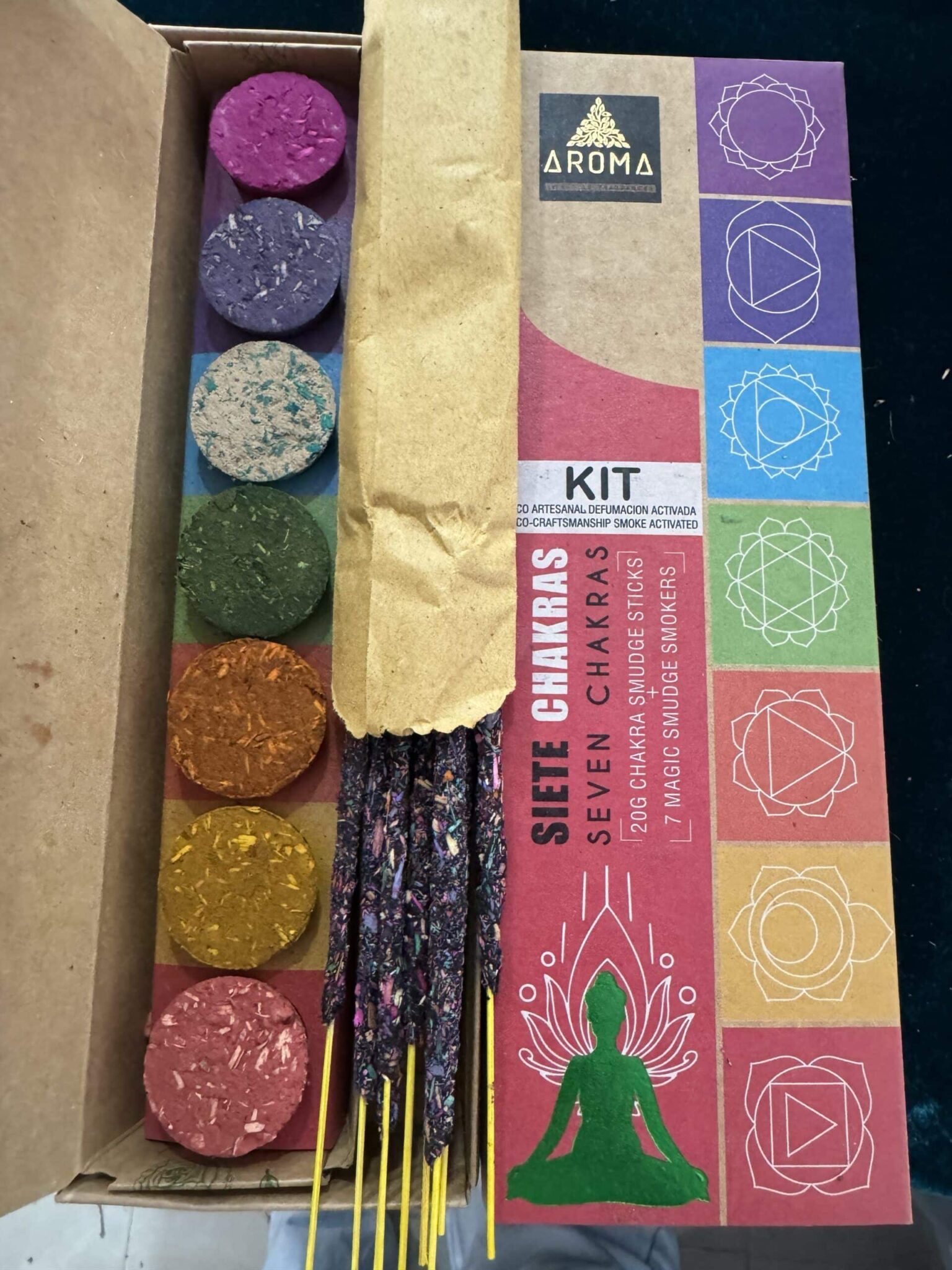 Kit de armonización de chakras completo