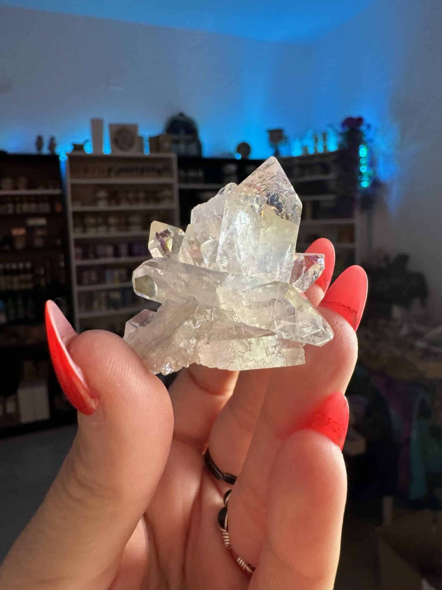 Drusa de ángel aura