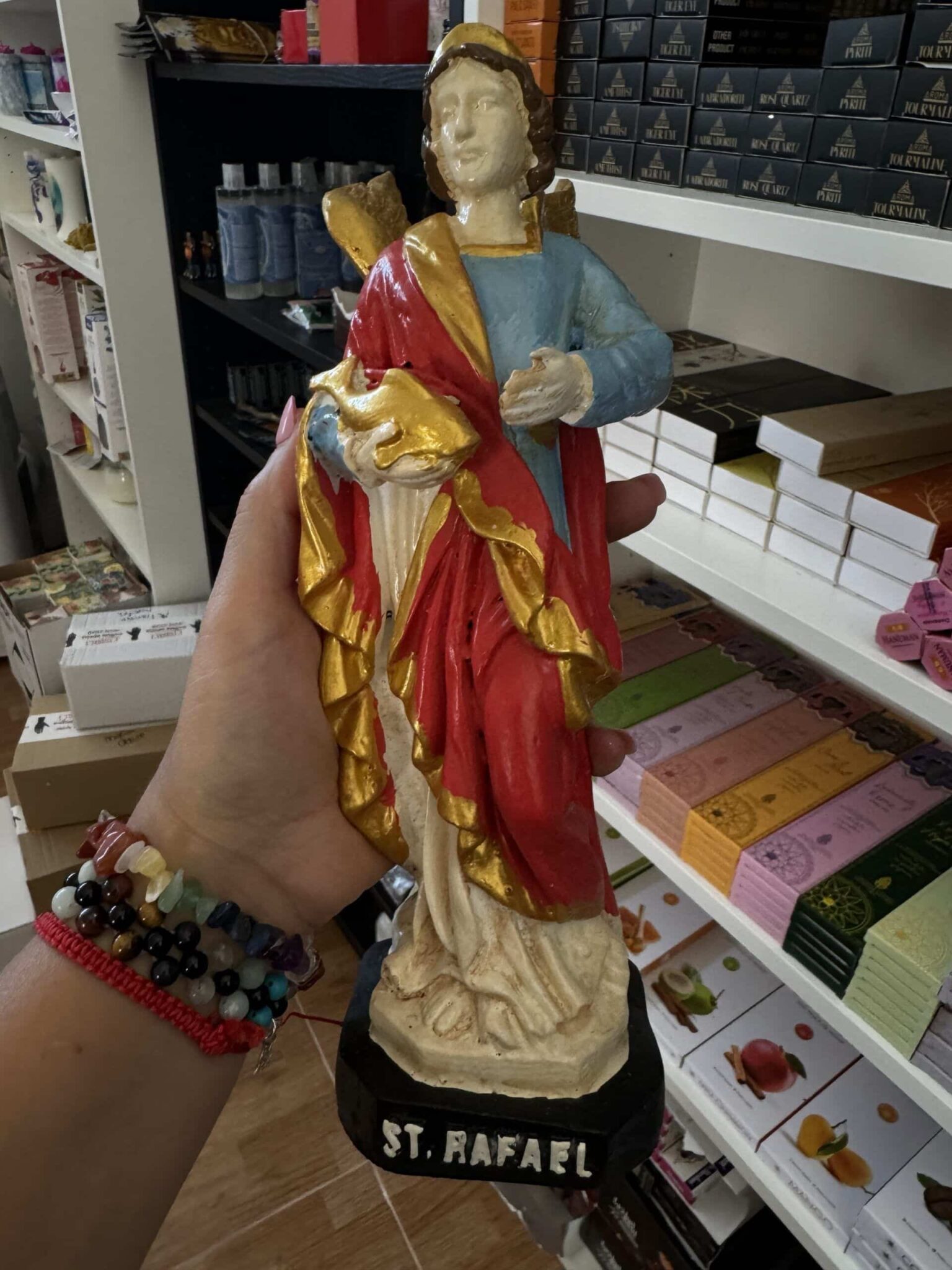 Figura san rafael 30 cm