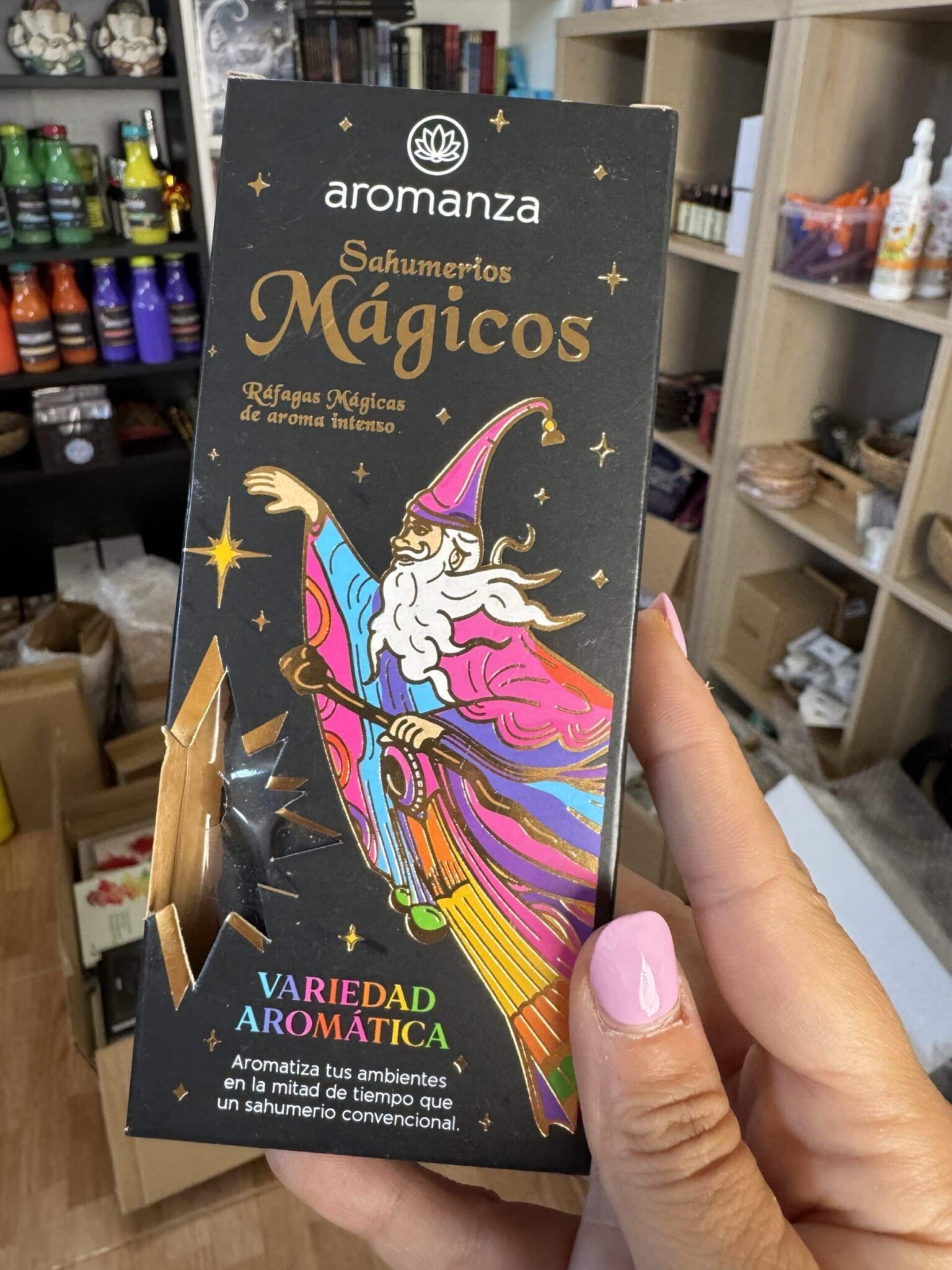 Sahumerio mágico 7 poderes