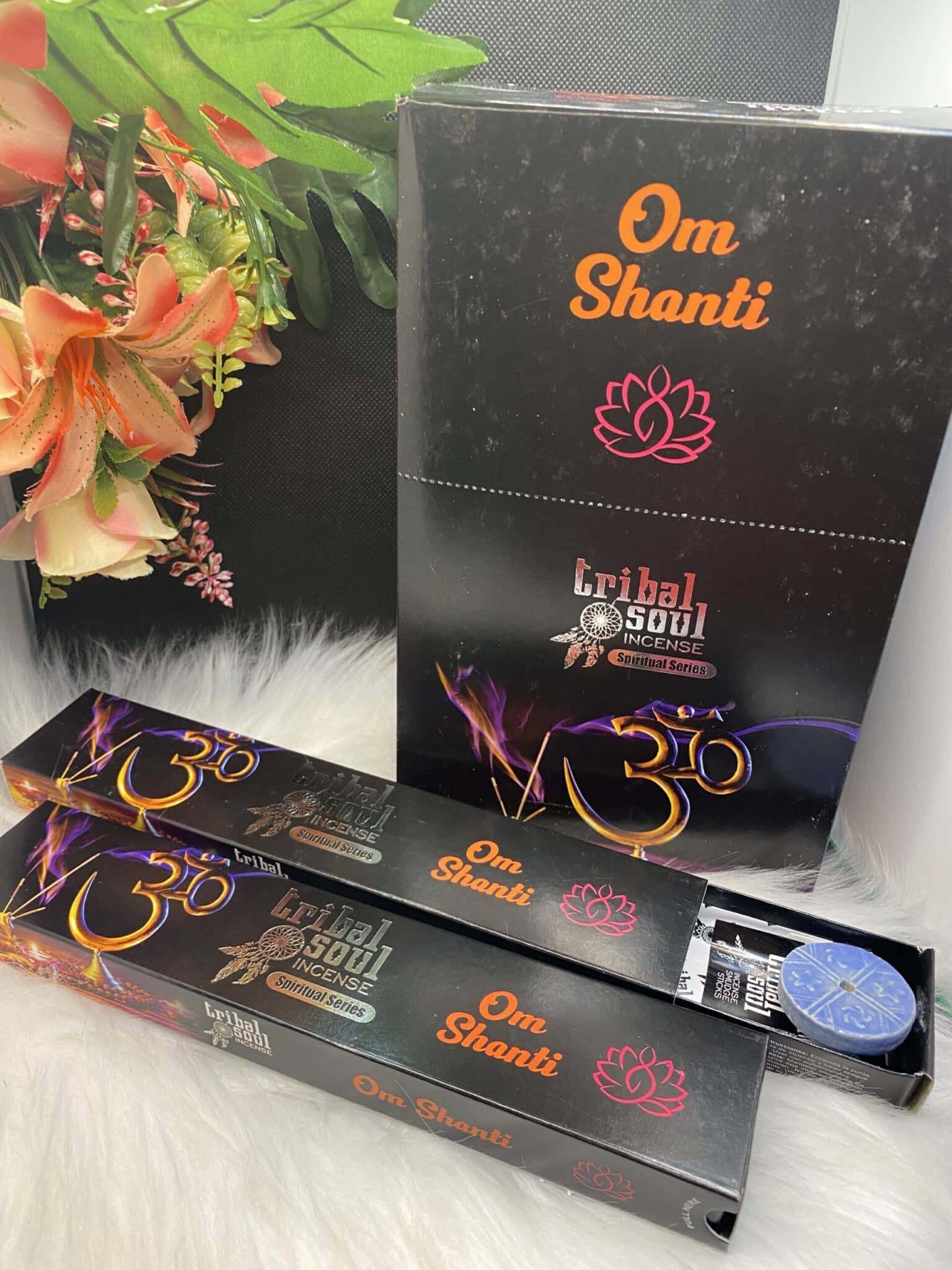 Incienso ohm shanti +quemador