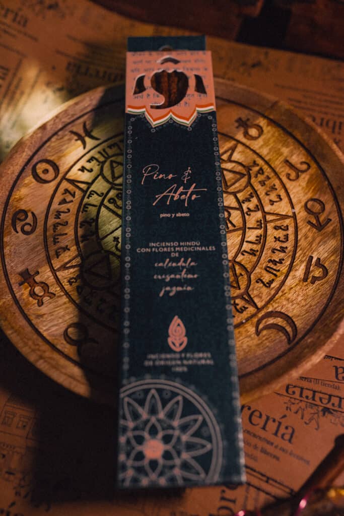 incienso organico hindu pino y abeto