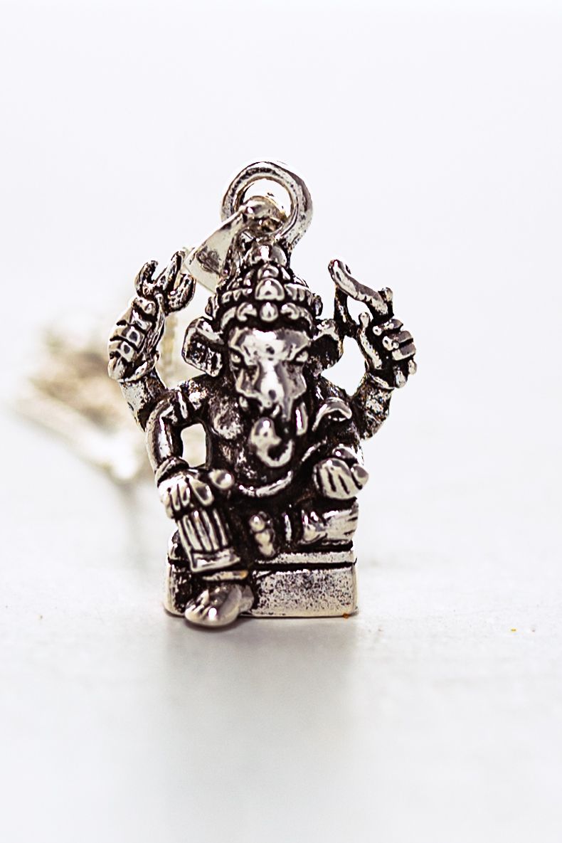 Colgante Ganesha plata ley