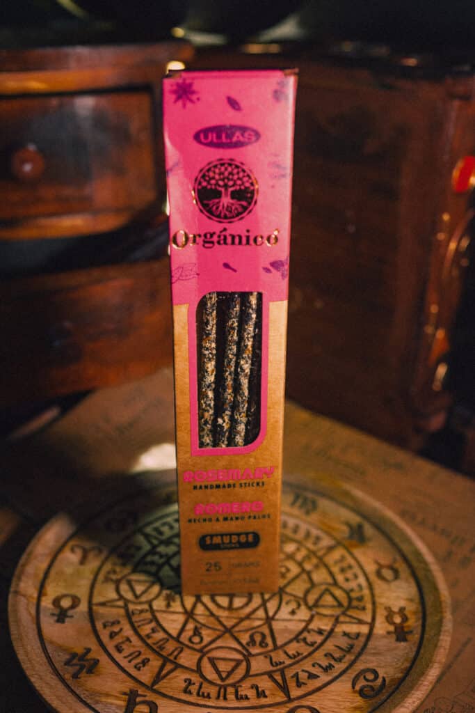 Incienso organico ullas romero