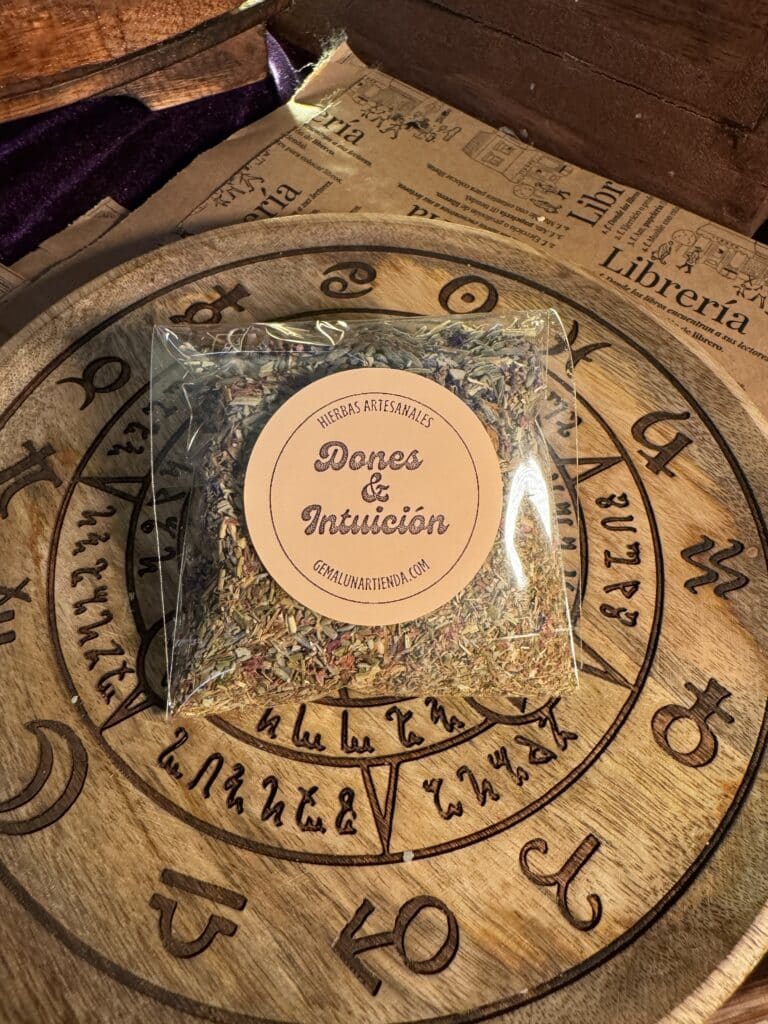 Hierbas consagradas dones/intuicion