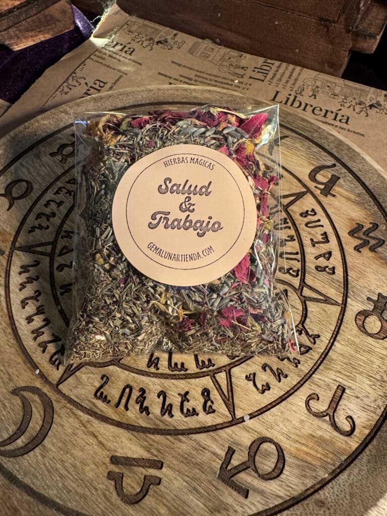 Hierbas consagradas salud/trabajo