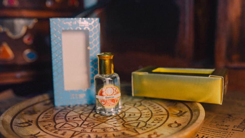 Perfume ayurvedico relajación