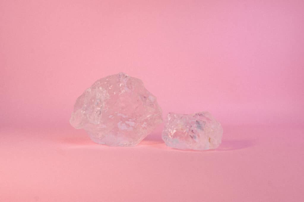 Cuarzo blanco en bruto