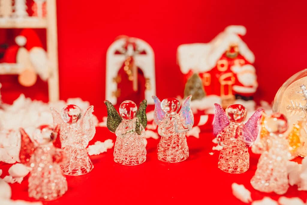 Angelitos cristal de murano