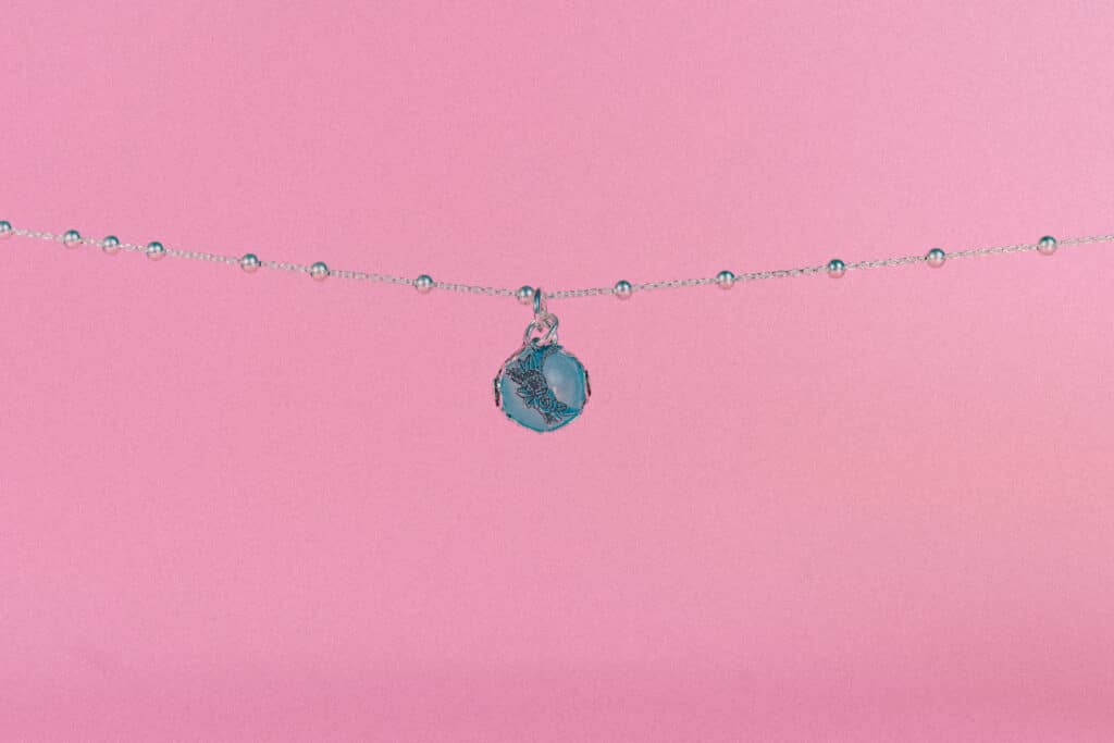 Colgante Gema Lunar activado onix cielo