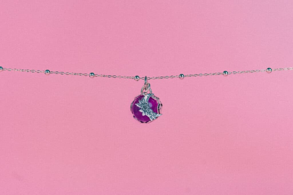 Colgante Gema Lunar activado amatista