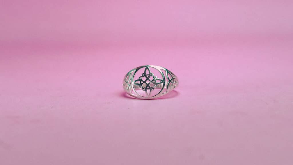 anillo sello de bruja