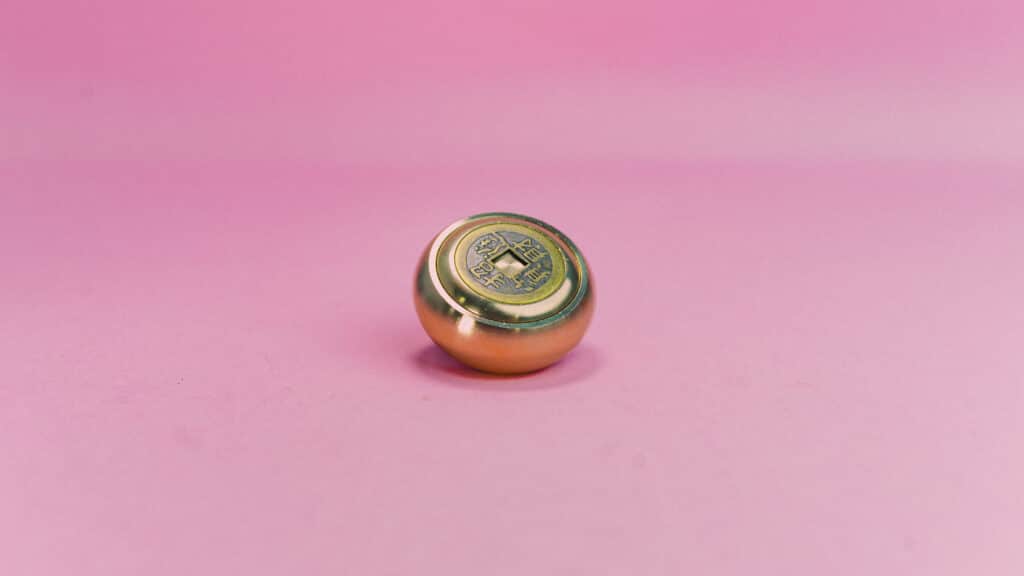 moneda feng shui giratoria