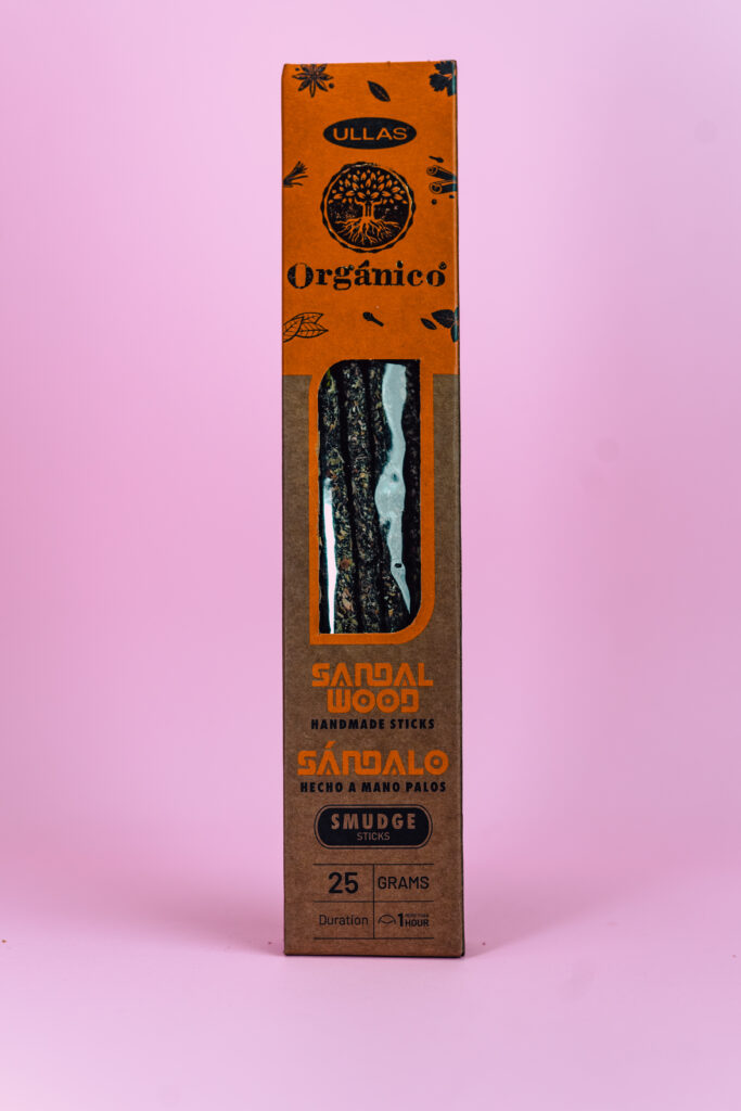 incienso organico ullas sandalo