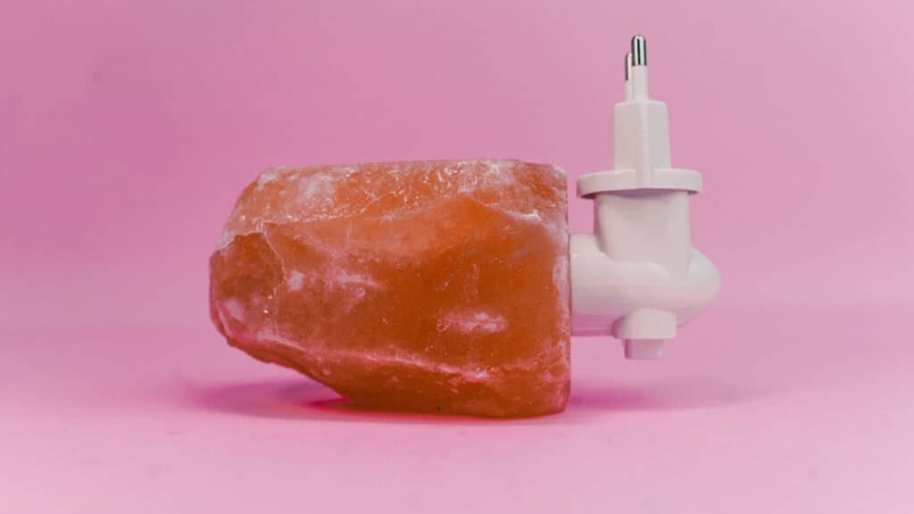 lámpara de sal enchufe