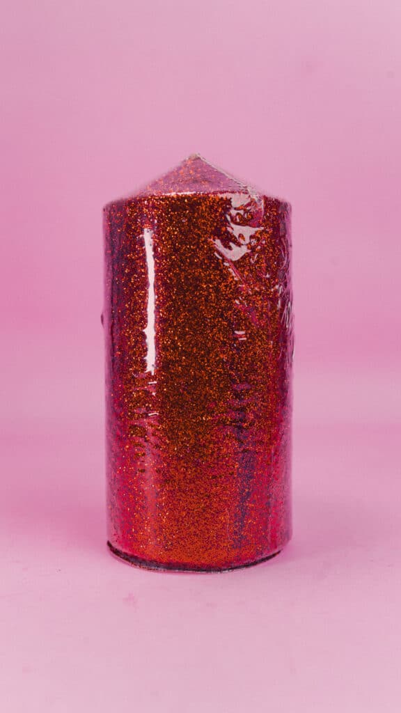 velon purpurina roja