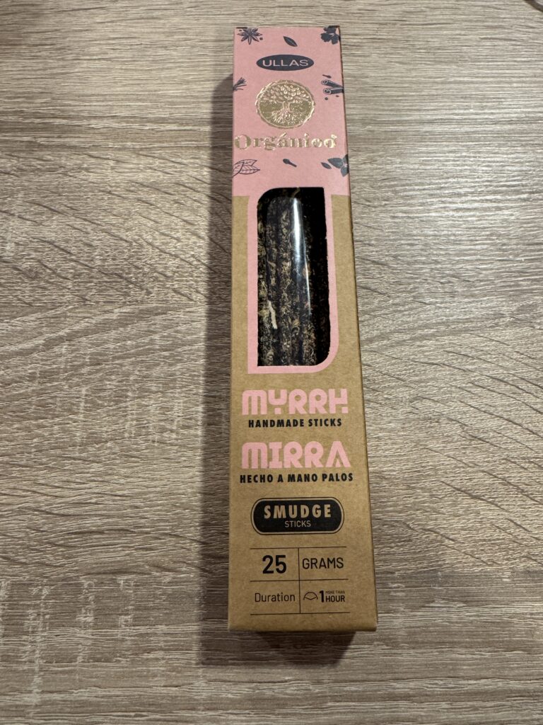 Incienso organico ullas mirra