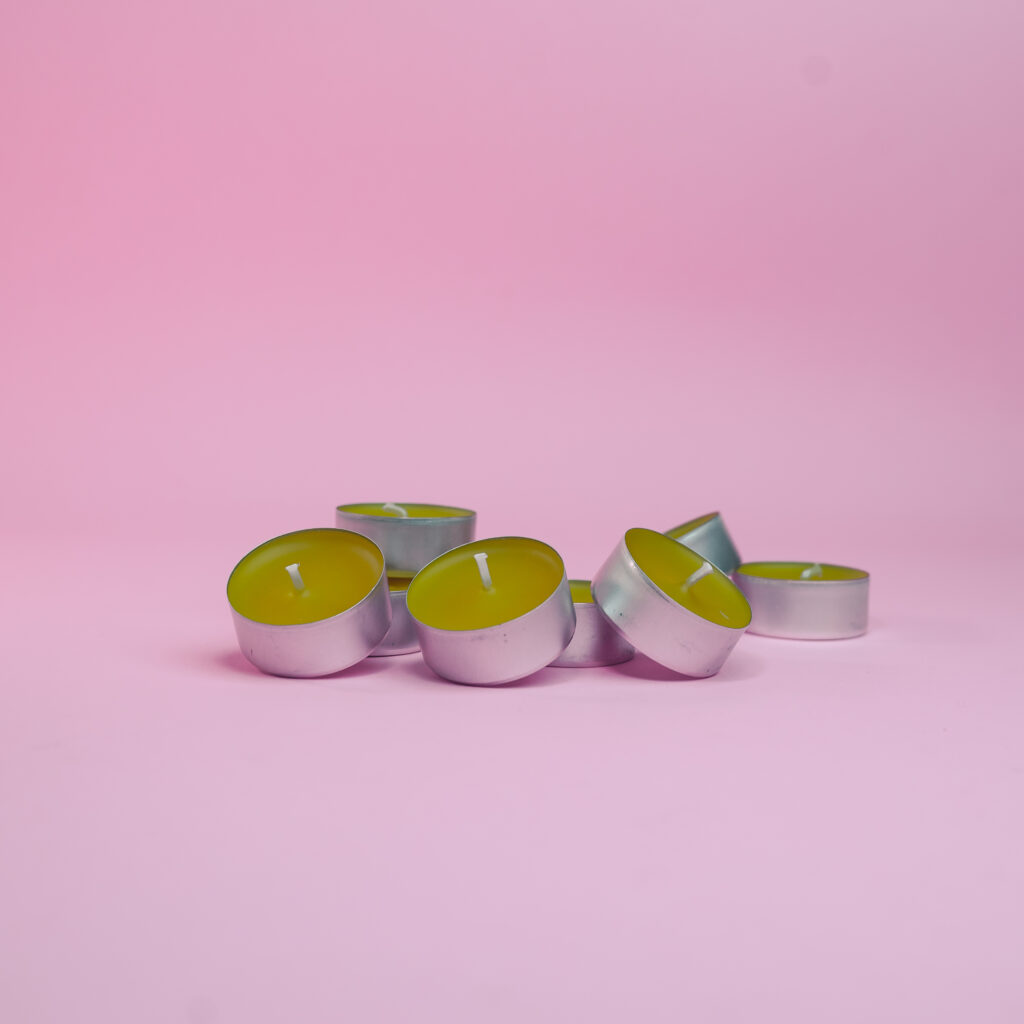 vela miel artesana x 2 unidades