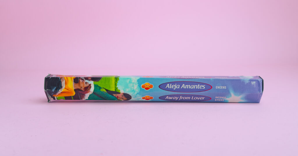 Incienso aleja amantes