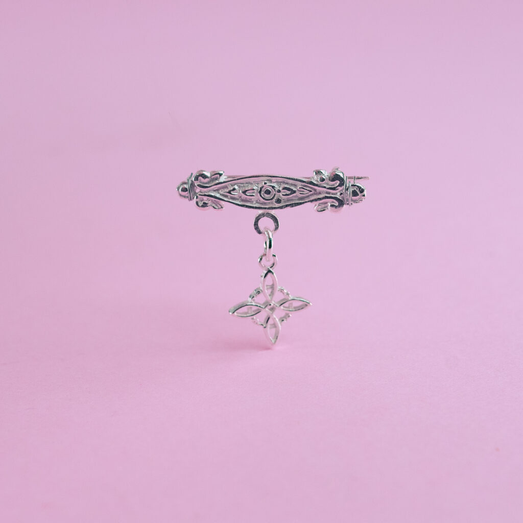 Imperdible doble protección plata de ley