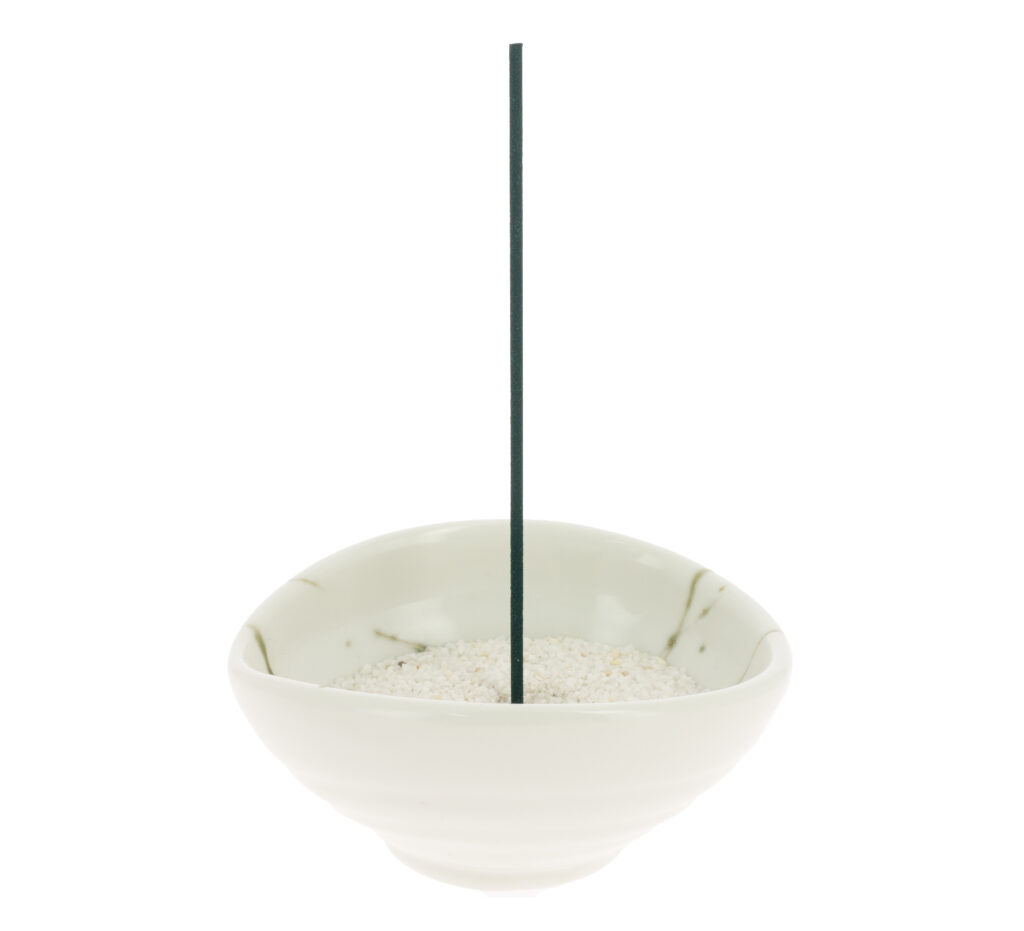 Porta incienso funagata blanco