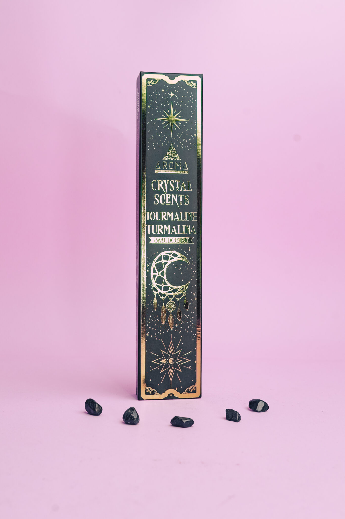 Incienso mineral turmalina