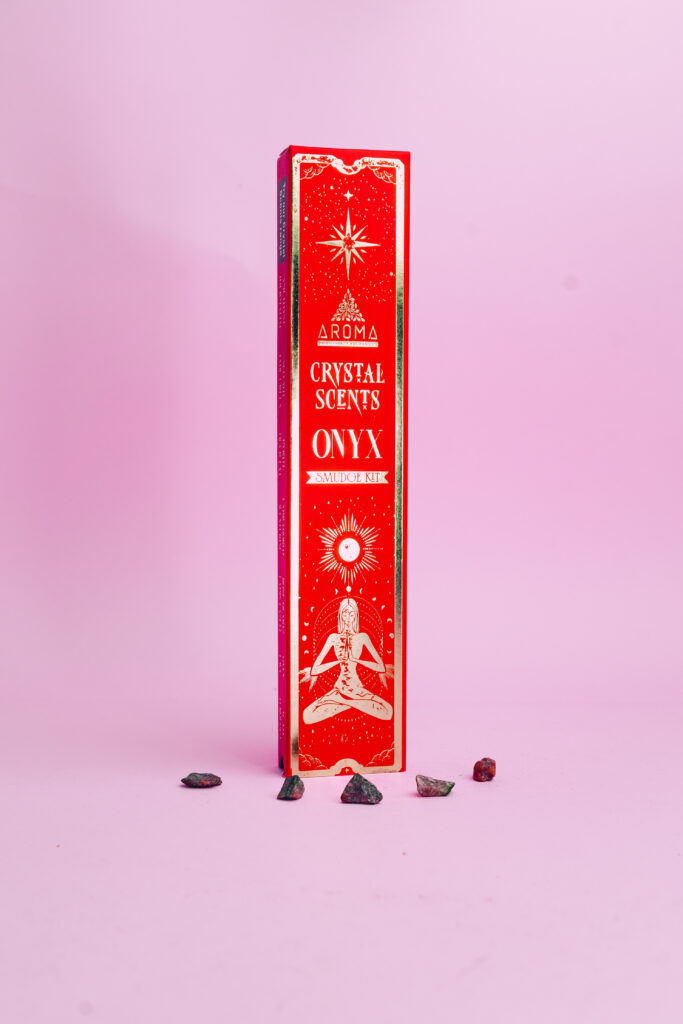 Incienso mineral onix rojo