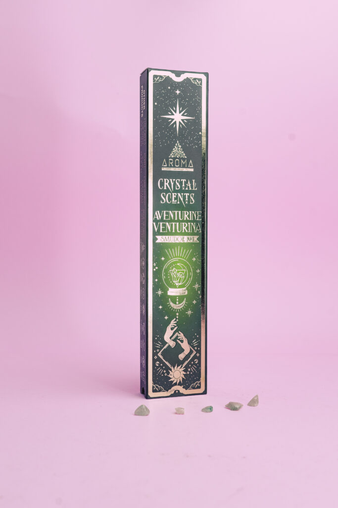Incienso mineral aventurina
