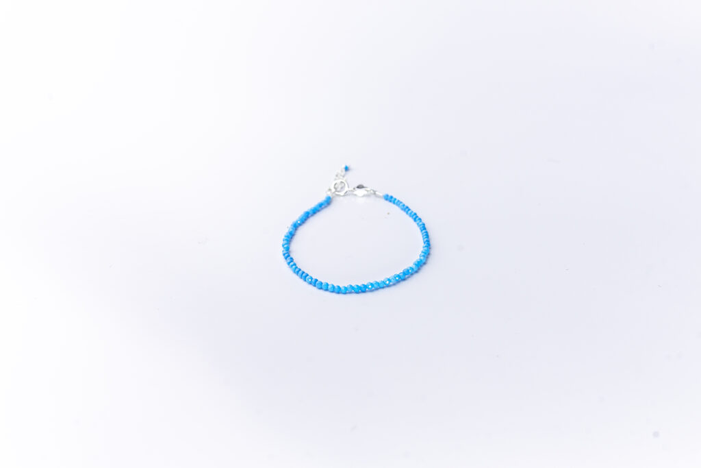 Pulsera turquenita plata