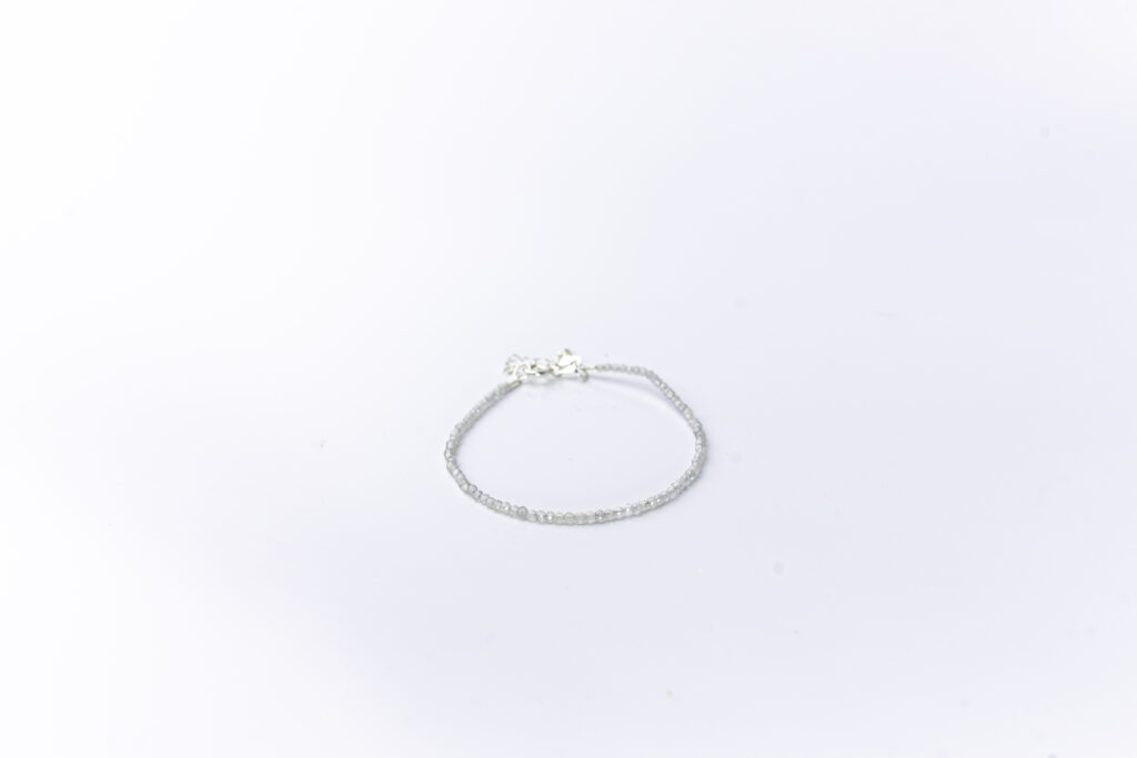 Pulsera labradorita plata