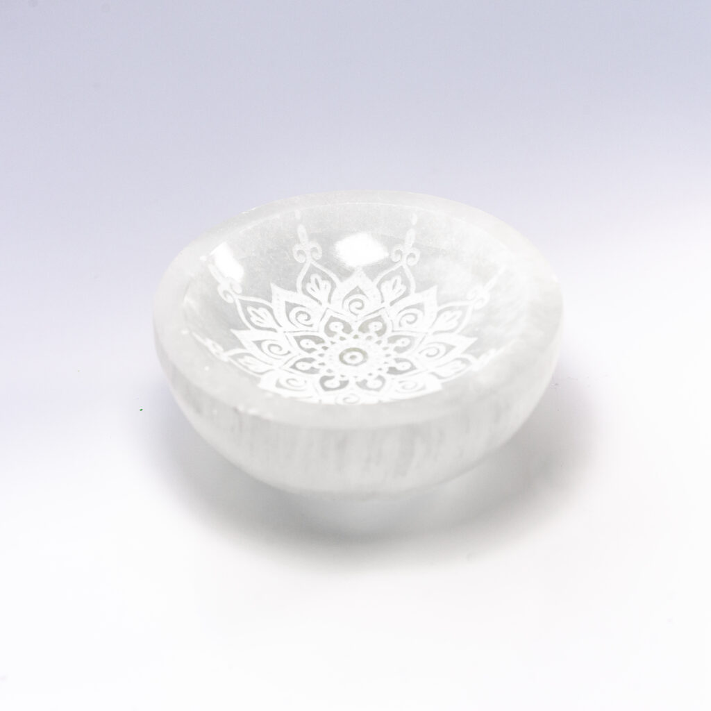 cuenco selenita mini 8 cm