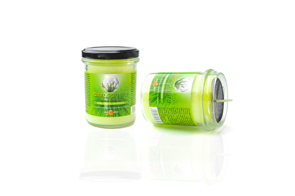 vela citronela natural