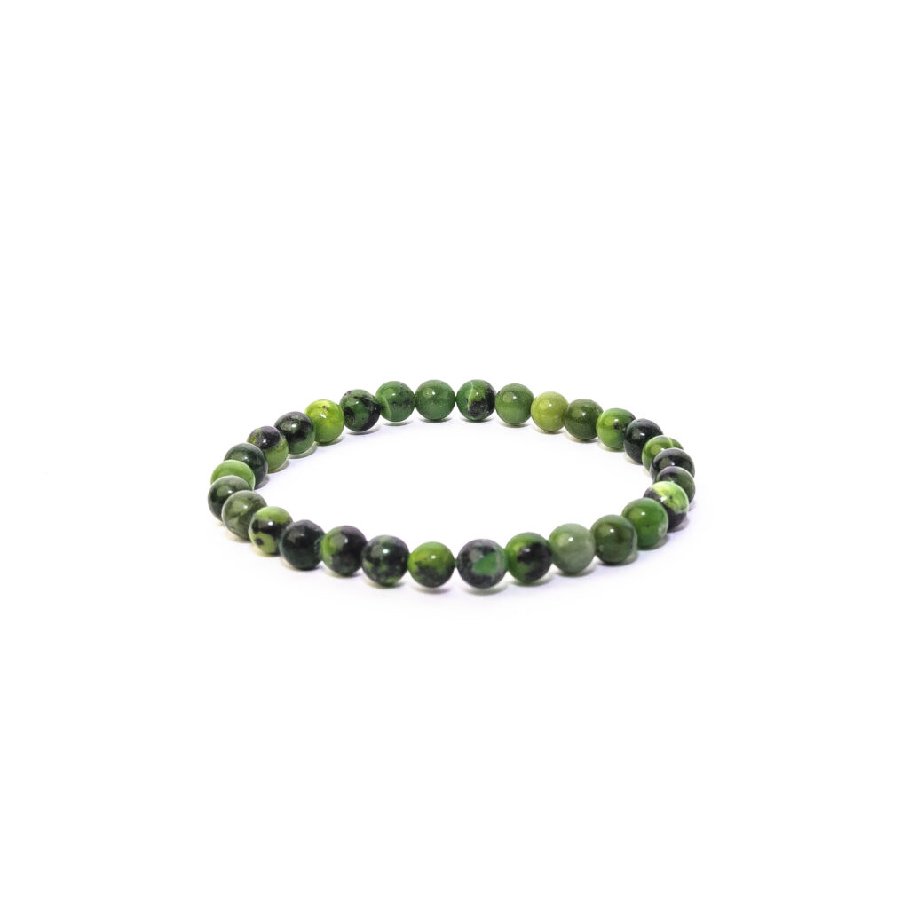 Pulsera jade de la suerte 6 mm