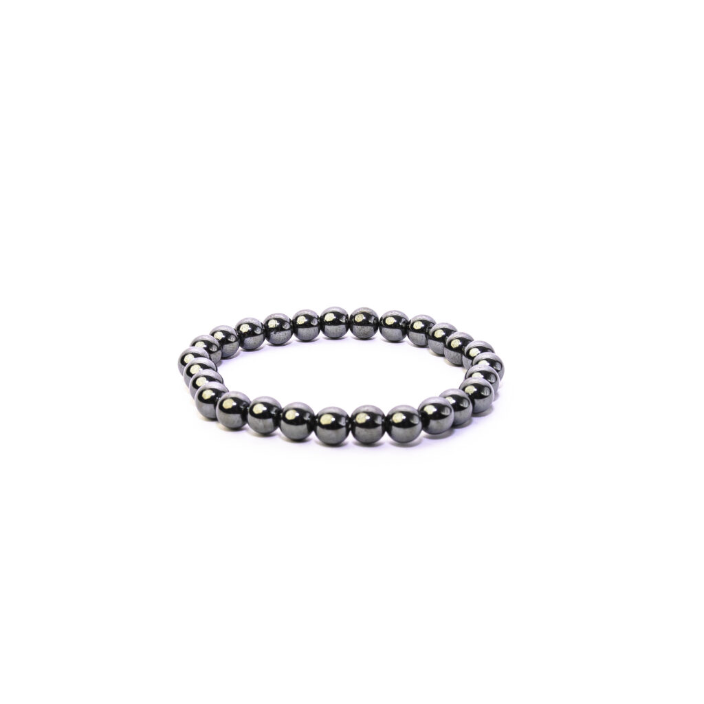 pulsera hematite XL 22 CM