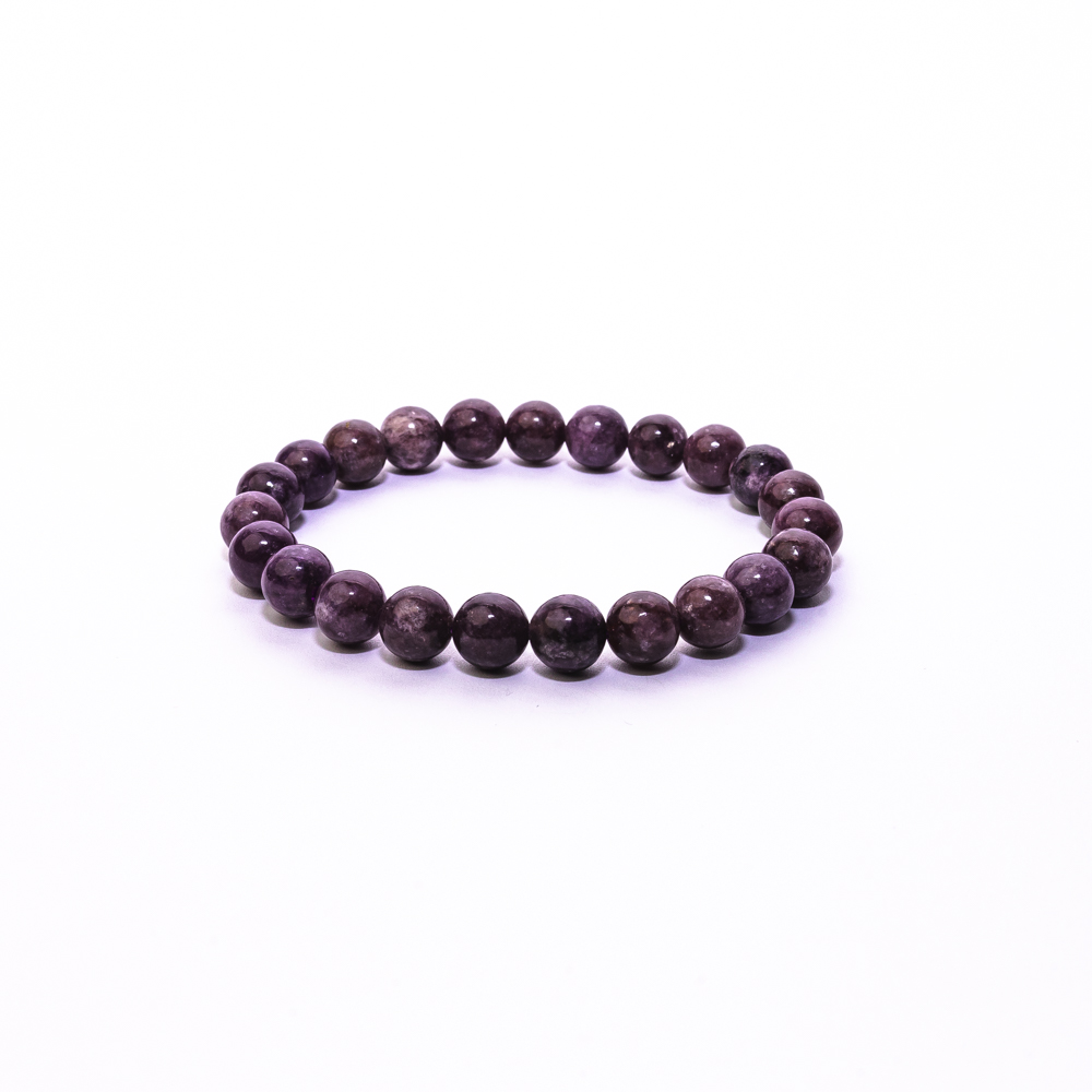 Pulsera bola 8 mm lepidolita