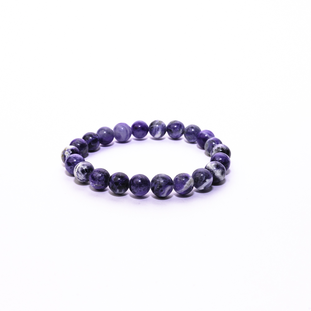Pulsera bola 6 mm sodalita