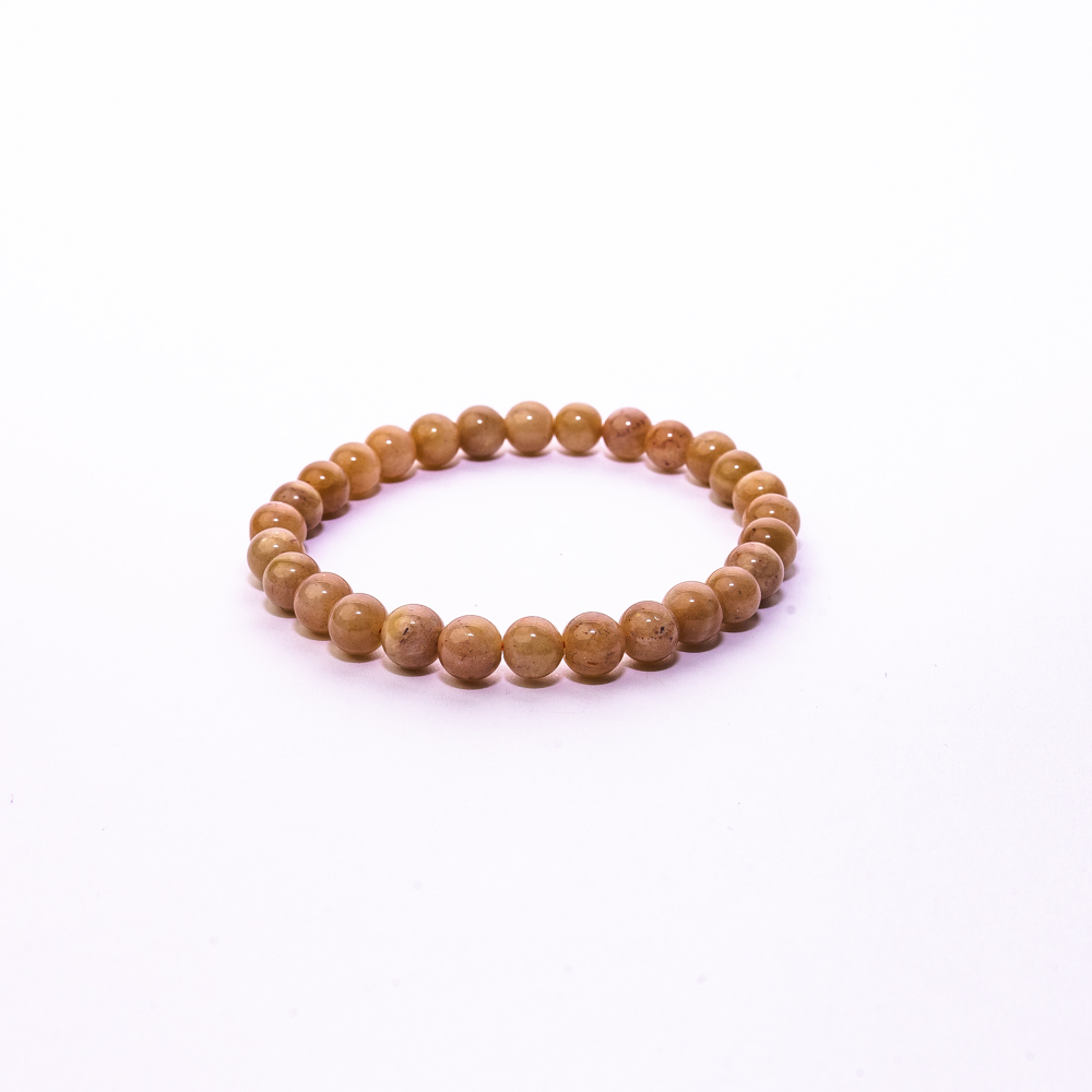 Pulsera piedra sol 6 mm