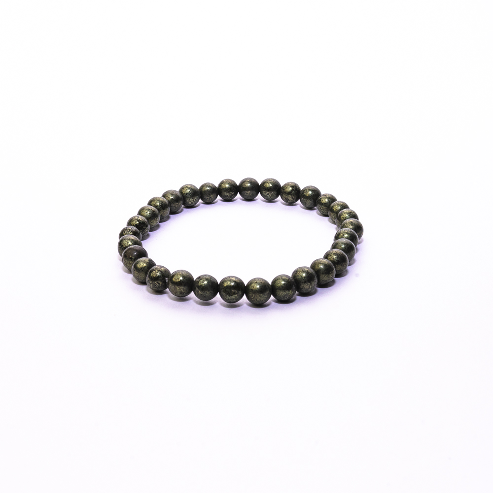 Pulsera pirita 8 mm