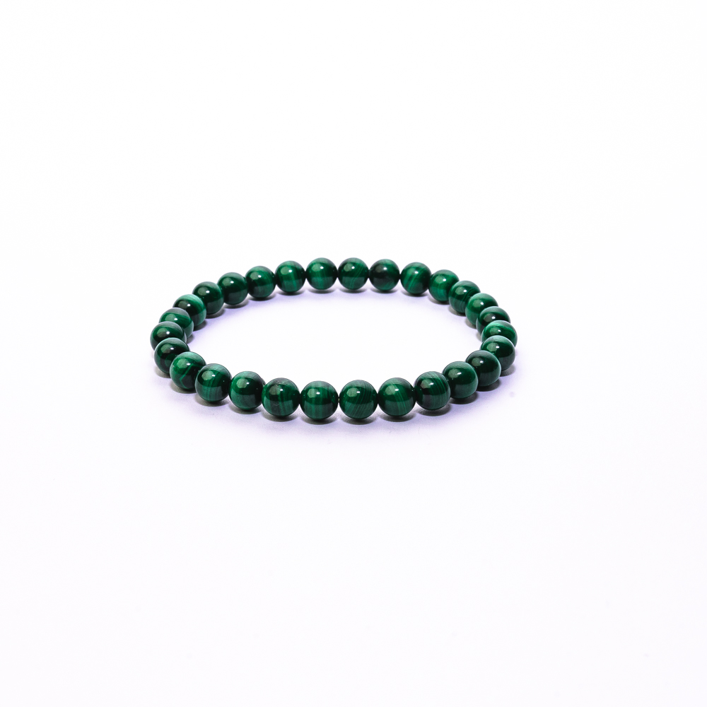 pulsera malaquita 6 mm