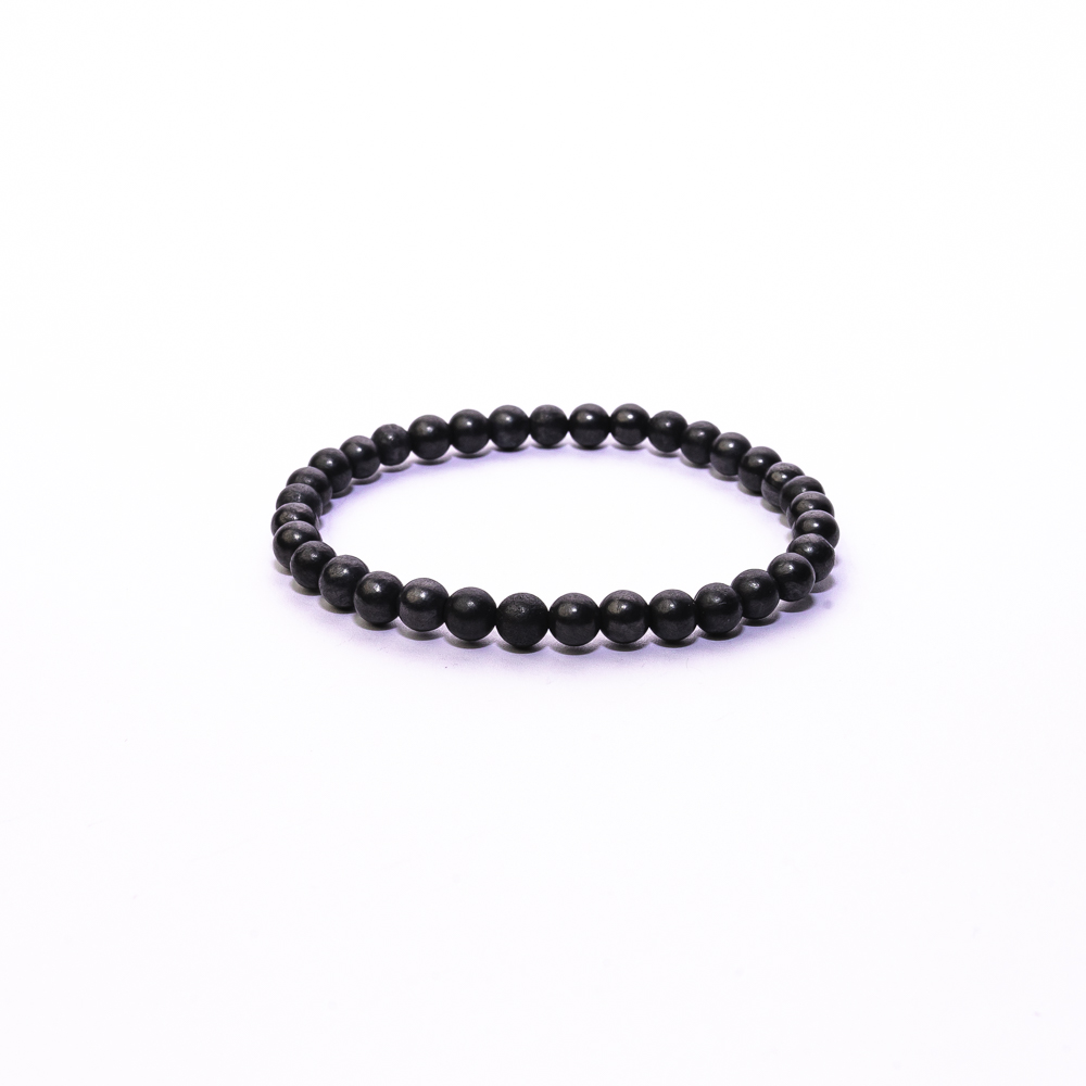 pulsera bola shunguita 6mm
