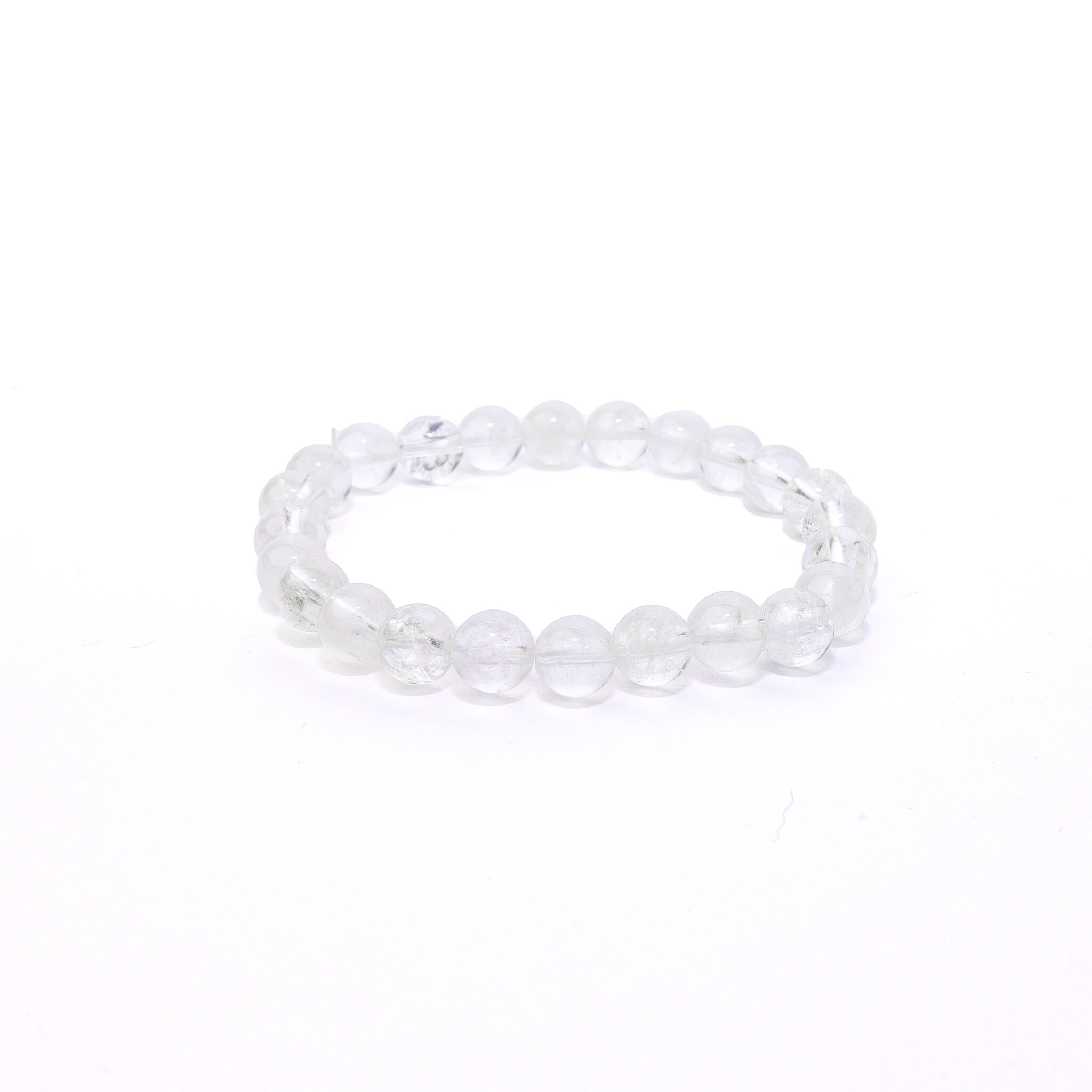 Pulsera cuarzo cristal 8 mm